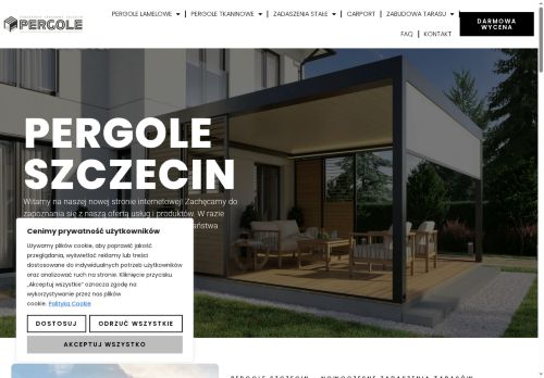 Nowoczesne zadaszenia od Pergole Szczecin