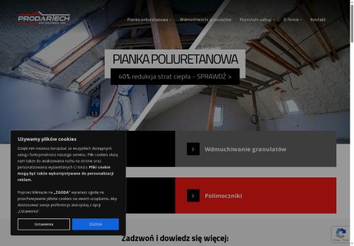 Prodartech izolacje natryskowe