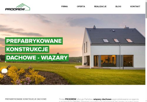 Drewniane konstrukcje dachowe