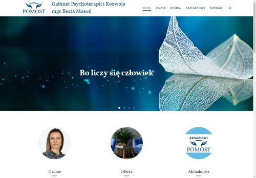 Gabinet Psychoterapii i Rozwoju mgr Beata Mosoń Gorlice, Jasło, NSącz