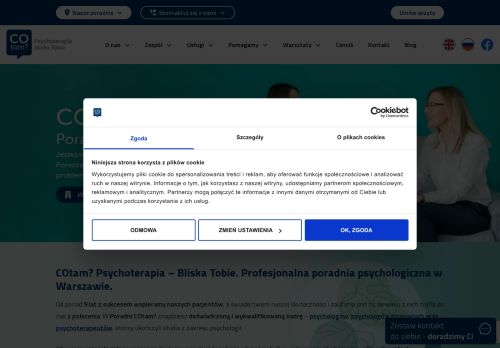 COtam? Psychoterapia bliska Tobie
