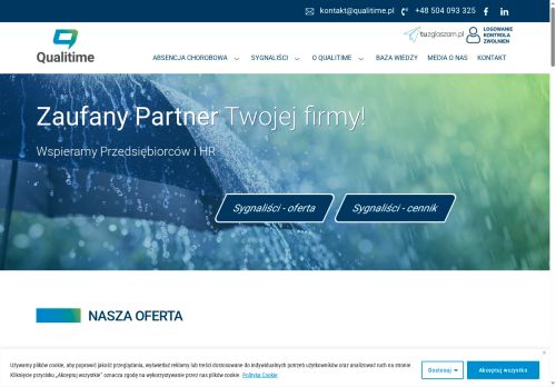 Kontrola L4 i absencji chorobowej Qualitime