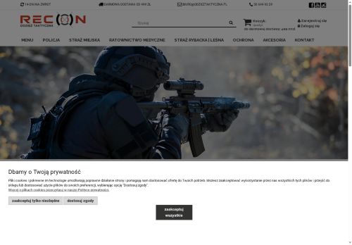 FPHU RECON Odzież taktyczna dla służb mundurowych