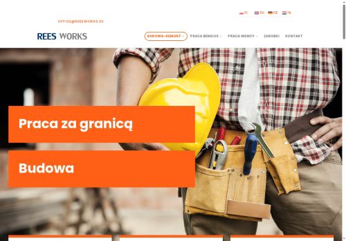 Praca za granicą w budownictwie Reesworks