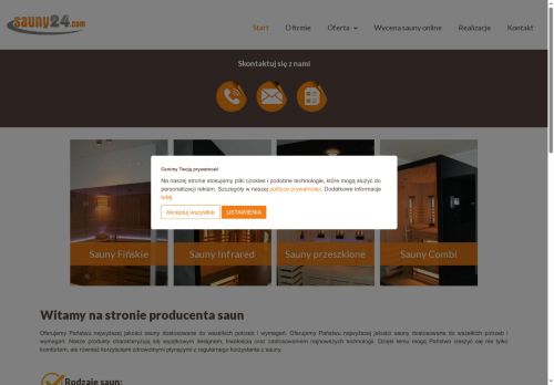 Producent saun fińskich, infrared i combi