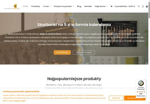 Skarbonka Roku Pomysł na prezent