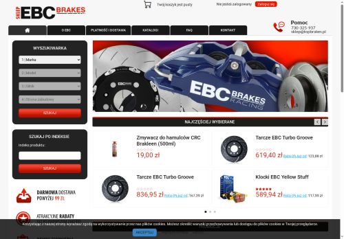 Sklep EBC tarcze i klocki hamulcowe