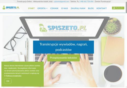 Transkrypcje SpiszeTo