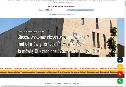 STAWIARSKI.PL Rzeczoznawca budowlany ekspertyzy budowlane opinie sądow