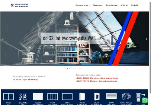 Stoldrew Płock, producent okien i drzwi PCV oraz ALU