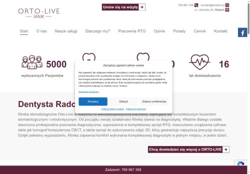 Dentysta Radom OrtoLive