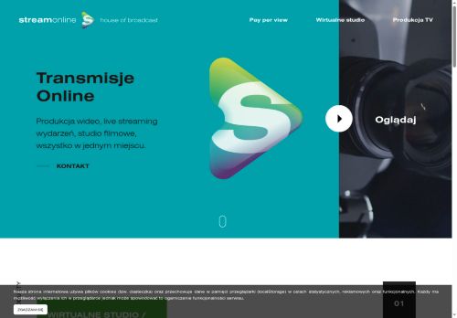 StreamOnline transmisje online Warszawa