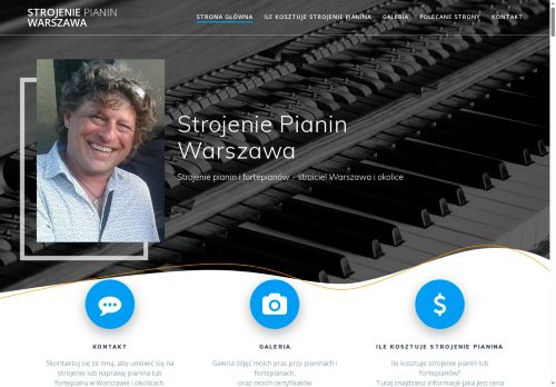 Strojenie pianin i fortepianów. Stroiciel Warszawa