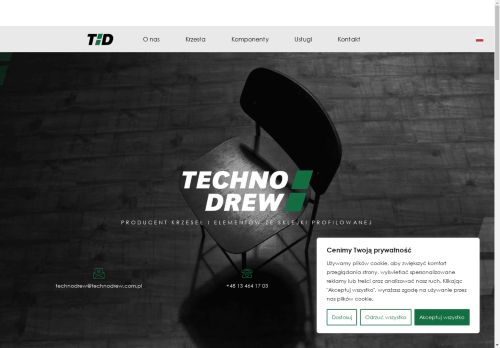 Techno Drew Sp. z o.o. krzesła i elementy mebli ze sklejki