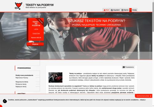 Teksty na podryw dziewczyny i chłopaka