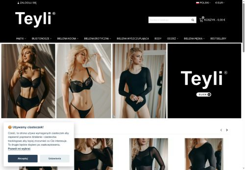 Sklep internetowy z bielizną Teyli