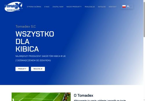 Tomadex | Wszystko dla kibica