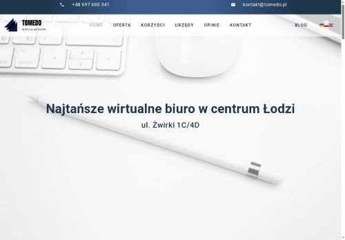 Tomedo angielski z dojazdem