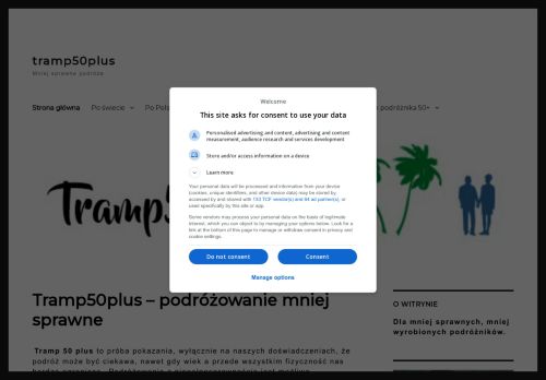 Strona dla podróżników starszych i z ograniczeniami