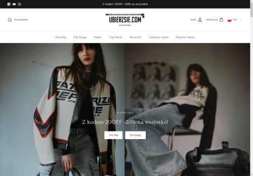 Outlet internetowy online Ubierzsie