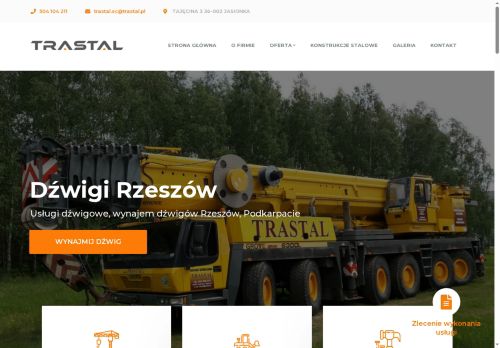 Maszyny budowlane Rzeszów Trastal