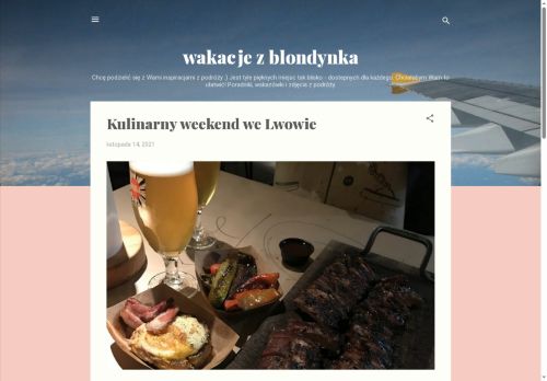 Wakacje z blondynka