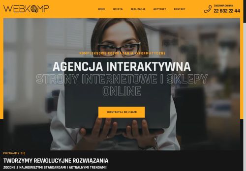 Strony internetowe dla firm