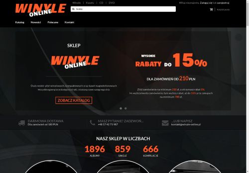 Sklep z płytami winylowymi Winyle Online