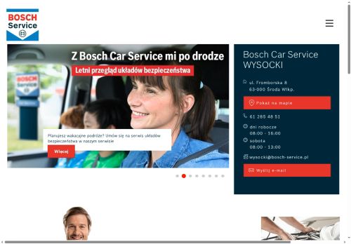 Serwis samochodowy Bosch Car Service Wysocki