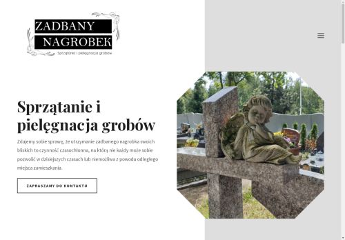 Zadbany Nagrobek