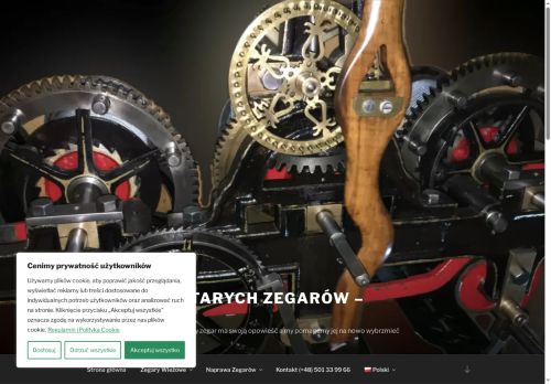 Naprawa zabytkowych zegarów